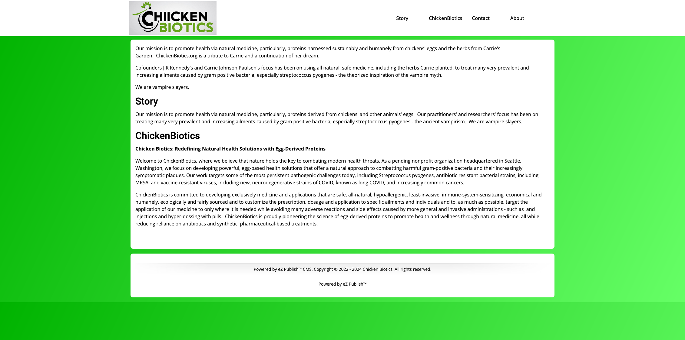 ChickenBiotics.org
